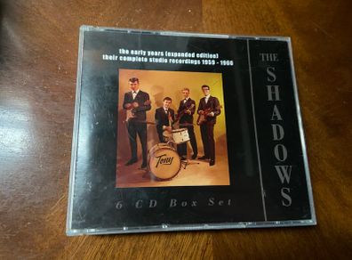 The Shadows The Early Years (Expanded Edition) 6 CD Set The Complete Studio Recordings 1959-1966