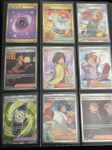 Pokemon Cards 99 Trainer Full Arts