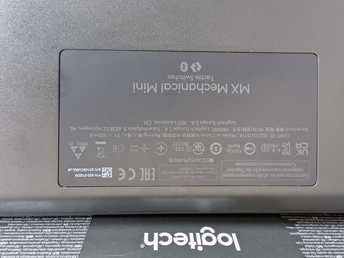 logitech keyboard mx mechanical mini