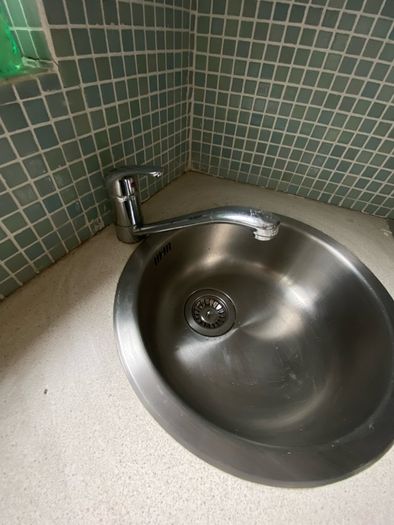 stainless sink