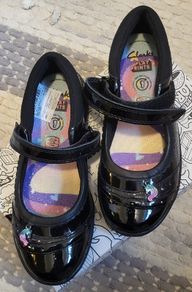 Brand New Clarkes Relda Spark Girls shoes
