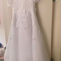 First Communion dress Paul Costello Age 8