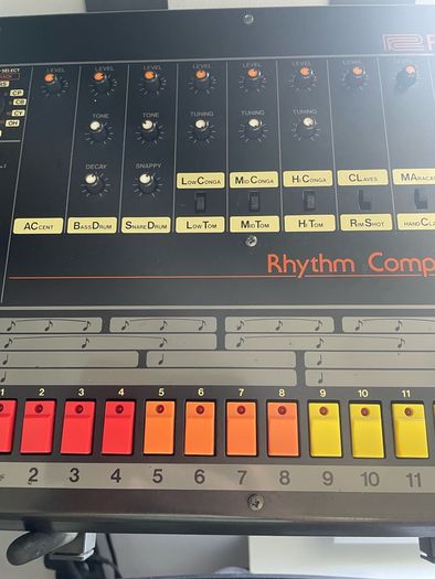 Roland TR-808 with MIDI
