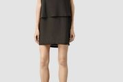 AllSaints  dress 100% silk Size 14