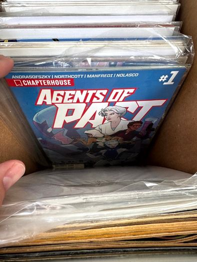 Indie Long Comic Box w 250 Comics for Sale