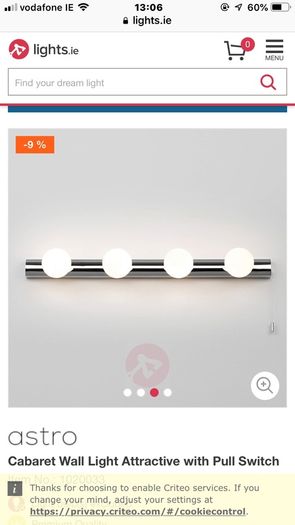 Astro cabaret lights new but no box