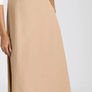 Camel & Cream Dress With Pockets Image 6