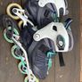Oxelo Decathlon Adult Rollerblades Size 6.5 UK + Helmet Image 4
