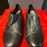 Ladies New Black Leather Shoes Image 2