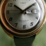 Vintage 1976 Timex Viscount Automatic Mechanic Men Day Date Watch Working! Image 4