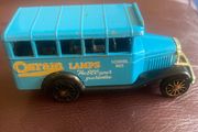 Vintage 70's Matchbox "Kelloggs Rice Krispies" Van and 90's Corgi "Osram Lamps" Bedford School Bus 5 Euro EACH
