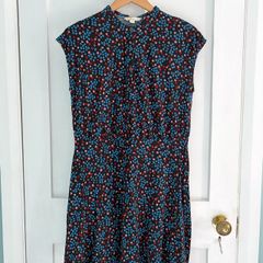 Boden 14R button up floral dress
