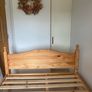Bed Double with mattress Image 4