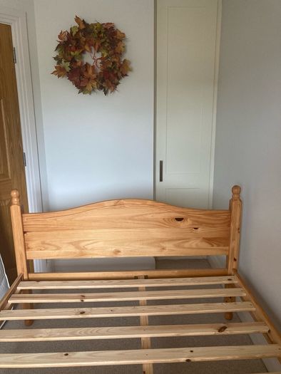 Bed Double with mattress