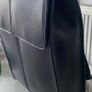 Black Leather Style Satchel/Bag Image 6