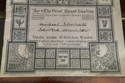 Vintage Irish Exercise Copy Book