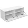 TV Cabinets 2 pcs Chipboard 95x35x36 cm White Image 4