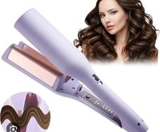 Wave Curling Iron, Water corrugated roller