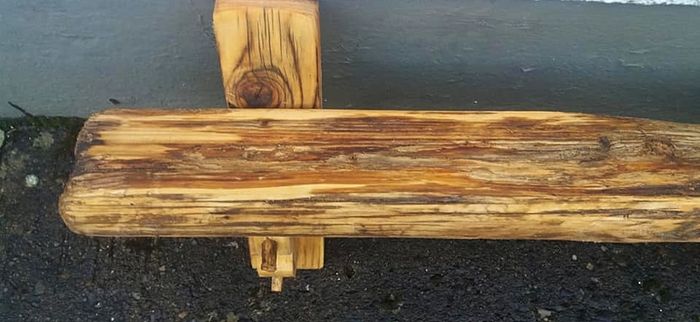 Rustic Driftwood Floating Shelf / Mantel