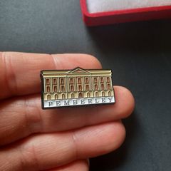 Pride and Prejudice Enamel Pin Pemberley Badge Brooch Mr. Darcy Book Lover Jane Austen Pin
