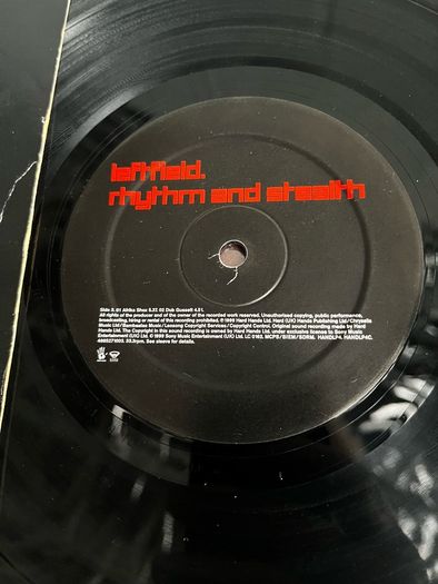 Leftfield rhythm and stealth 12" vinyl