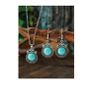 Boho Style Accessory with Turquoise & White Stones - unique gift + matching earrings & necklaces available Image 6