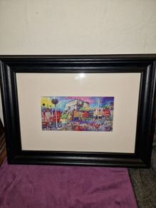 Tour De Pub by Rob Hain - Framed