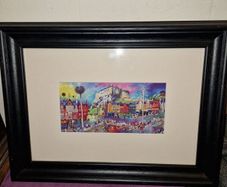 Tour De Pub by Rob Hain - Framed