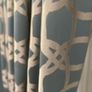 Pair of Full Length Curtains with 1 x Blind Image 6