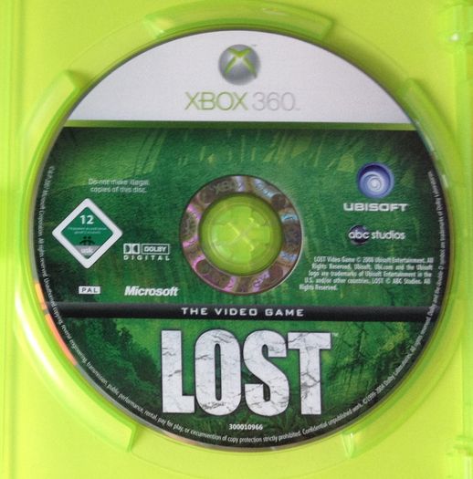 Lost (The Video Game) [2008] (Xbox 360 Game)