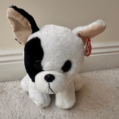 TY Beanie Baby Classic Marcel The French Bulldog 2019 approx. 20 cm. Used Please see photos