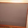 Mahogany glazed mirror back display case cabinet Image 2
