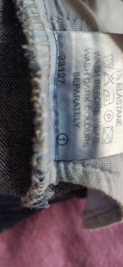 Union Blues Dark Wash Stretch Mom Jeans  UK 10  like New