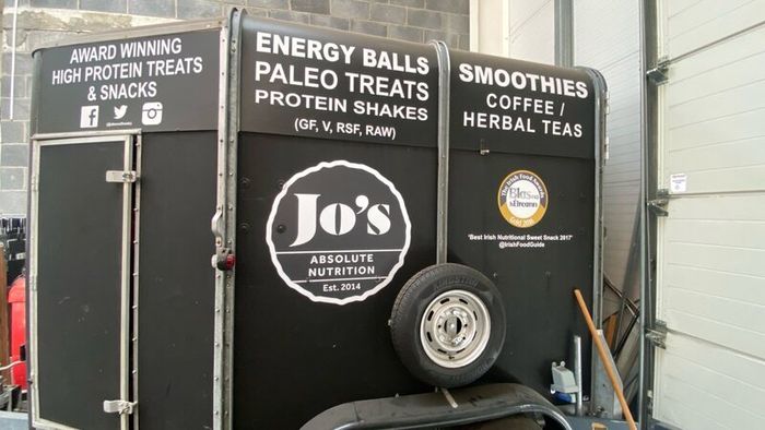 Horsebox catering trailer