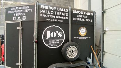 Horsebox catering trailer
