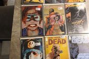 Walking Dead comic bundles/joblots 15 comics including a Adlard signed issue variants plus keys.
