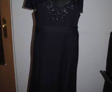 Per Una Speziale dark purple stunning calf length dress size UK14R EU42 Postage included