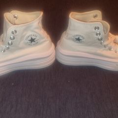 White High Top Converse