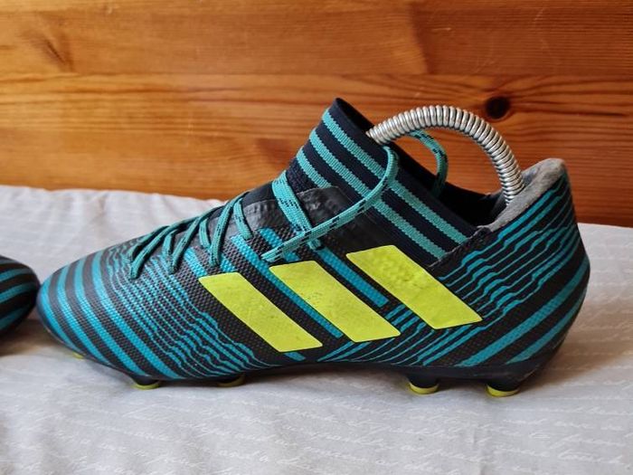 2017 adidas nemezis 17.3 fg Size 8 eu 42 blue/green in good condition