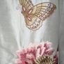 Cream floral embroidered  Oriental dress size medium occasion wedding holiday Postage included Image 7
