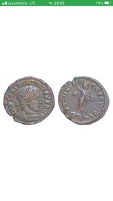 Constantinus I The Great  306-337 AD AE18mm 2,6g Treveri  mint Sol