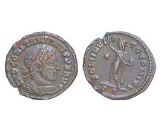 Constantinus I The Great  306-337 AD AE18mm 2,6g Treveri  mint Sol