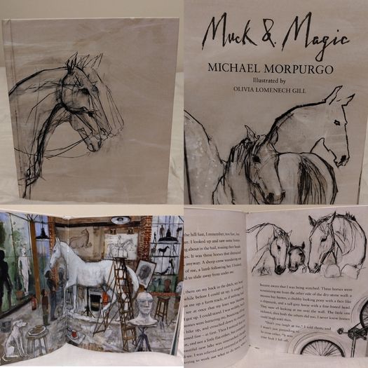 Muck & magic by Michael Morpurgo  HARDBACK BOOK
