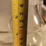 Krosno Poland Heavy Clear Lead Crystal Etched Floral  Bud Vase Image 3