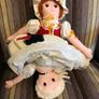 Pre-loved Orginial Hand Made Cinderella Rag Doll Image 6