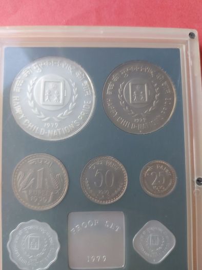 Scarce 1979 India International Year of The  Child Proof Set