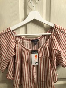Women's striped summer shirt