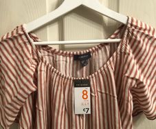 Women's striped summer shirt