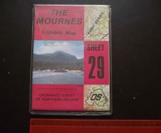 1987 'The Mournes' Ordnance Survey Folding Map from Discoverer Series