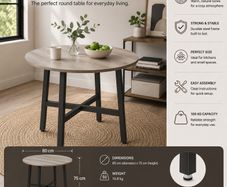 Dining table round